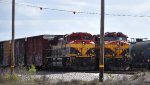 CPKC trains at Englewood yard